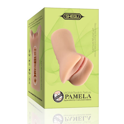 Bon prix Jouets SHEQU réalistes en TPR pour hommes, vagin masturbateur, certifiés RoHS et REACH en ligne