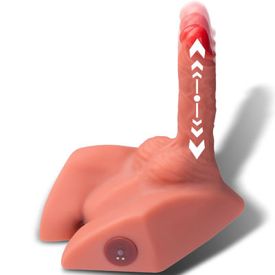 Buon prezzo Dildo Torso Realistico in TPR Ricaricabile Tramite USB con Anus Stretto 5.67LB in linea