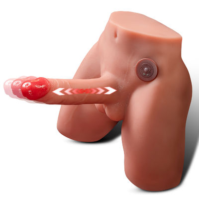 Bon prix 9.04lb Torse de Poussée de Godemichet en TPR Jason Normes ROHS REACH Personnalisé en ligne