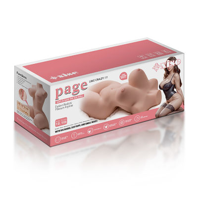 Buon prezzo Torso femminile Xise in silicone TPR premium, bambola del sesso con grandi seni per uomo in linea