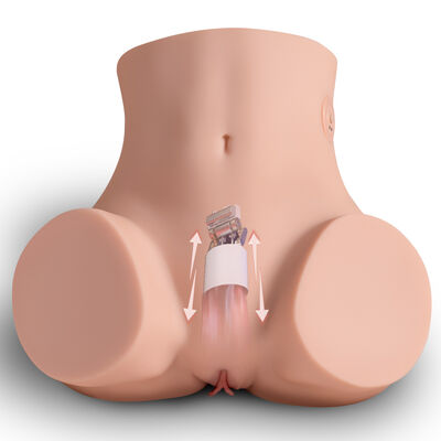 Bom preço Vagina empurrando o rabo do homem Masturbador boneca sexual para homens pele suave realista com carregamento USB on-line